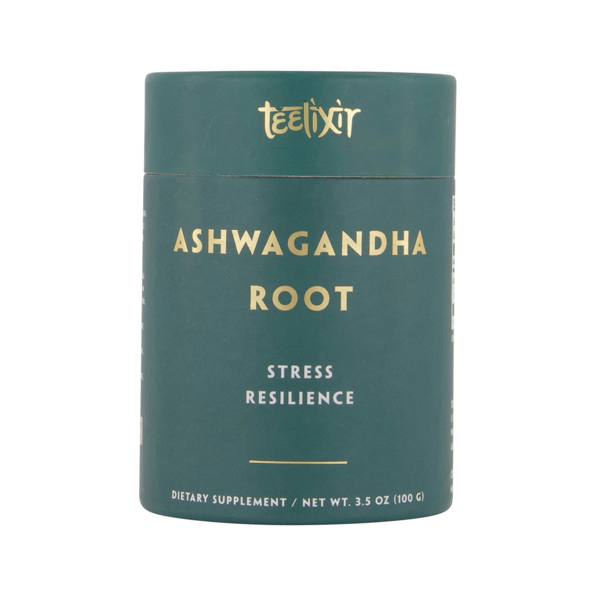 image of Teelixir Organic Ashwagandha Root (Stress Resilience) 50g on white background