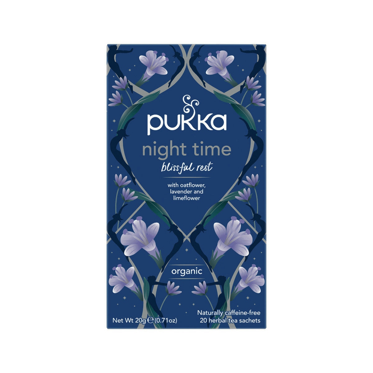 image of Pukka Organic Night Time x 20 Tea Bags on white background