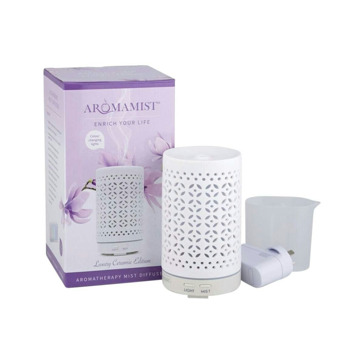 image of Aromamist Ultrasonic Mist Diffuser Mistique on white background
