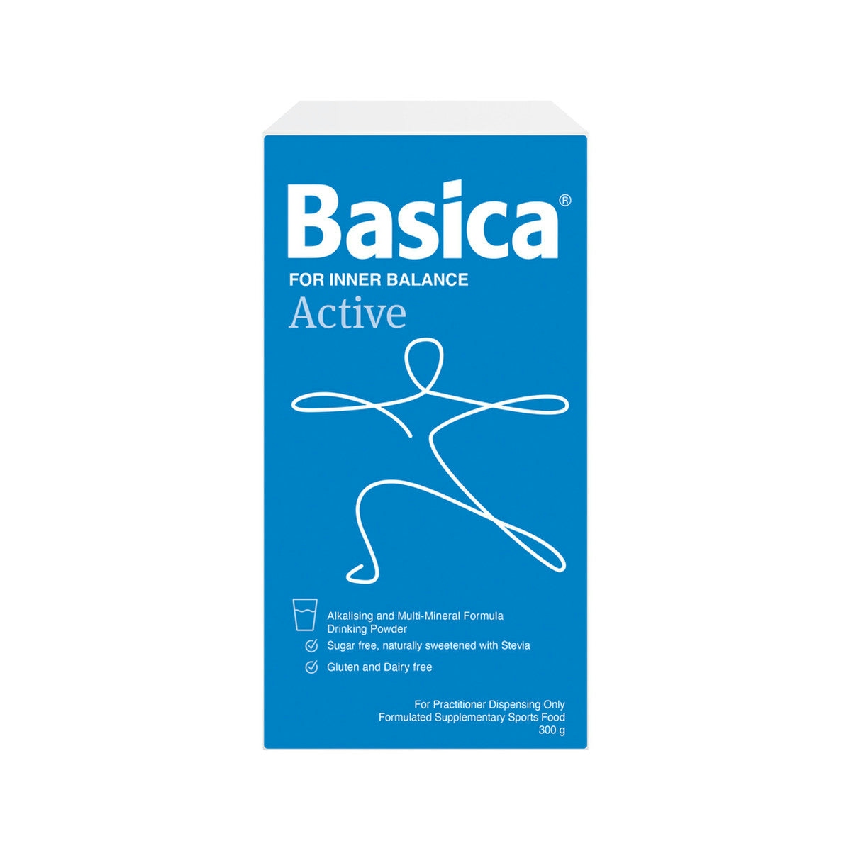 image of Bio-Practica Basica Active Oral Powder 300g on white background