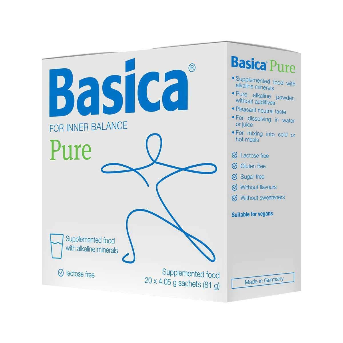 image of Bio-Practica Basica Pure (For Inner Balance) Sachets 4.05g x 20 Pack on white background