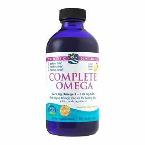 image of Nordic Naturals Complete Omega Liquid 473ml on white background