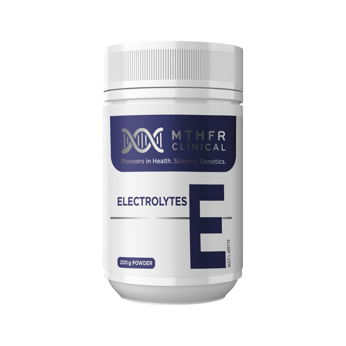 image of MTHFR Clinical Electrolytes Powder 200g on white background