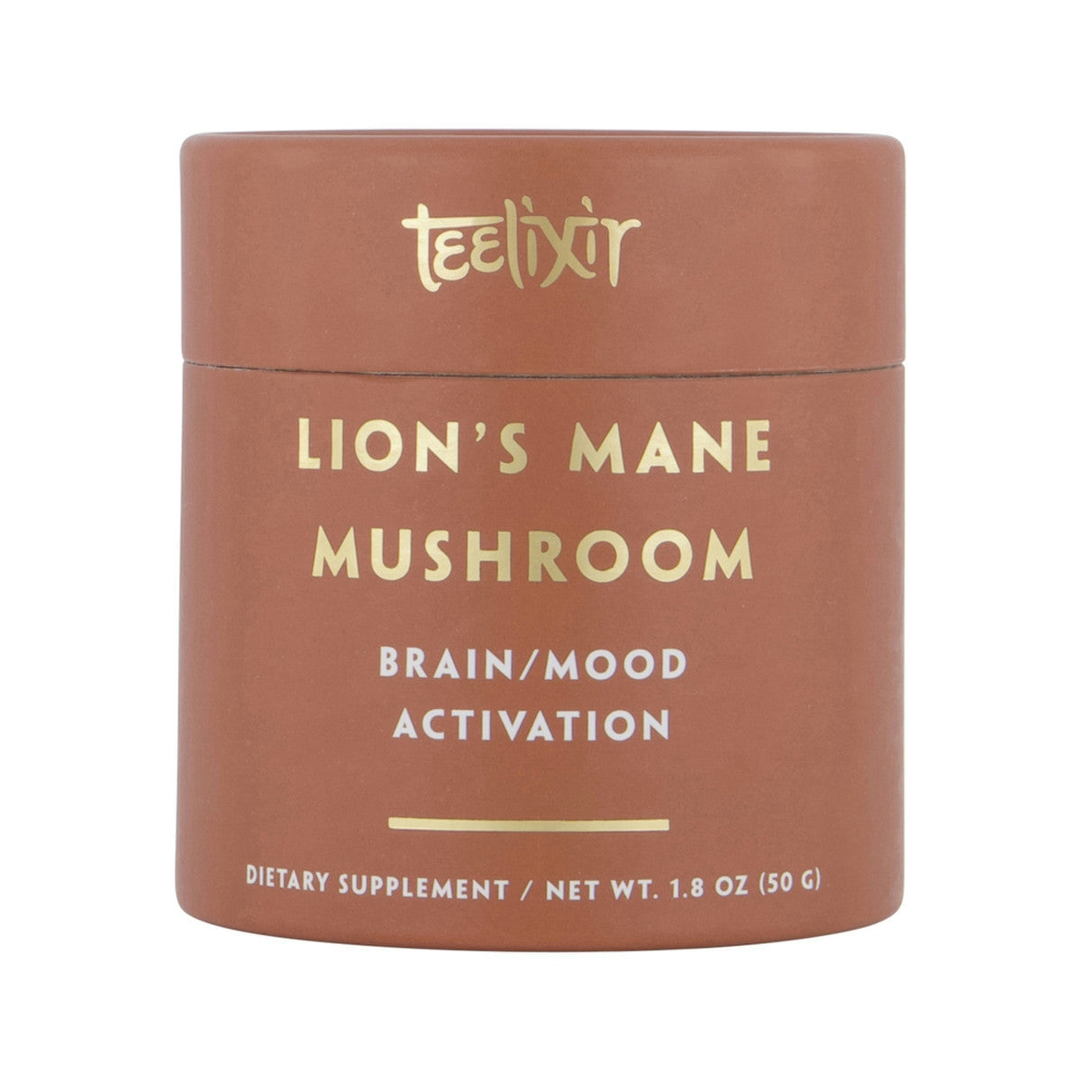 Teelixir Organic Lion's Mane Mushroom (Brain/Mood Activation) 50g