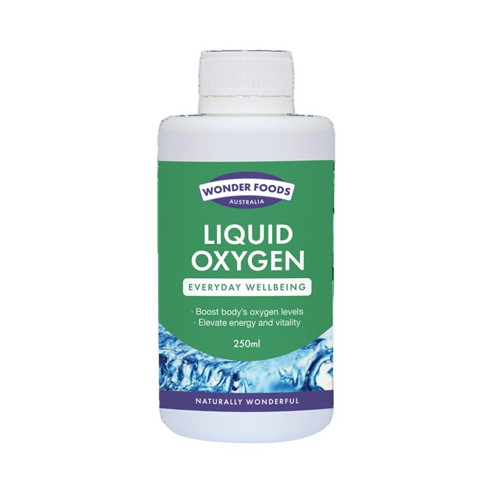 image of Wonder Foods Liquid Oxygen 250ml on white background