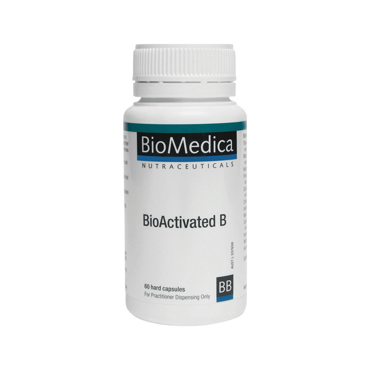 image of BioMedica BioActivated B 60vc on white background