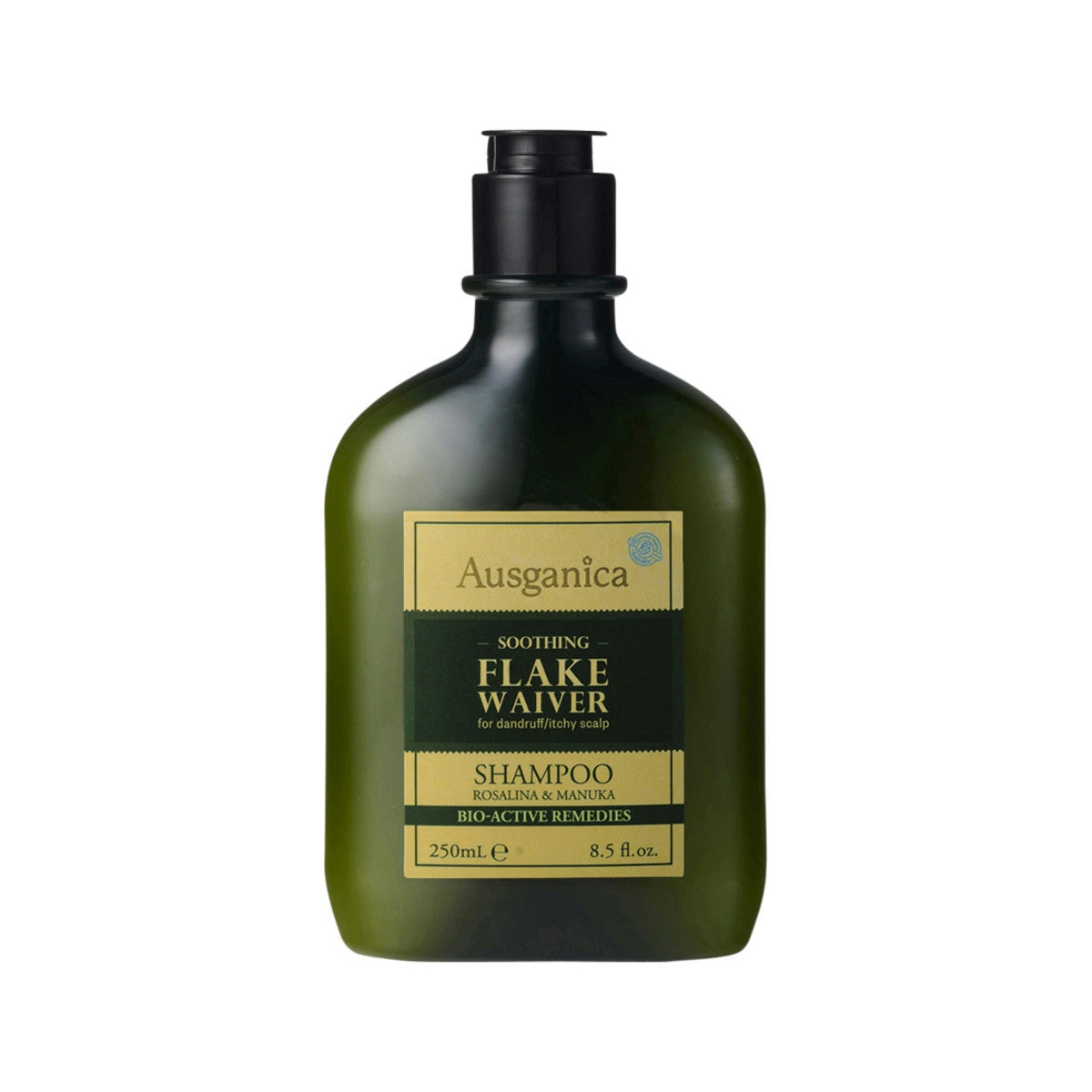 image of Ausganica Organic Soothing Dandruff Flake Waiver Shampoo - Rosalina & Manuka 250ml on white background