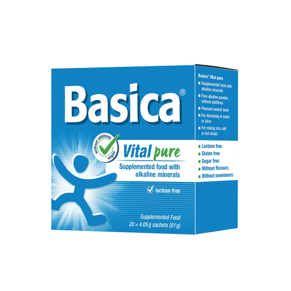 Image ofBio-Practica Basica Vital Pure Sachets 4.05g x 20 Pack on white background