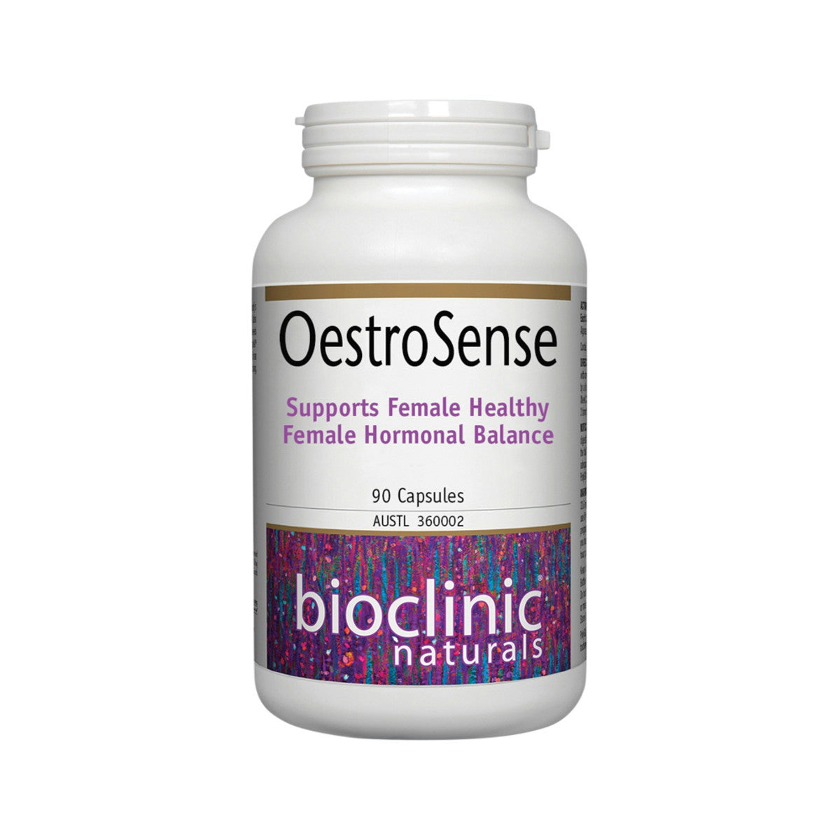 image of Bioclinic Naturals OestroSense 90c with a white background