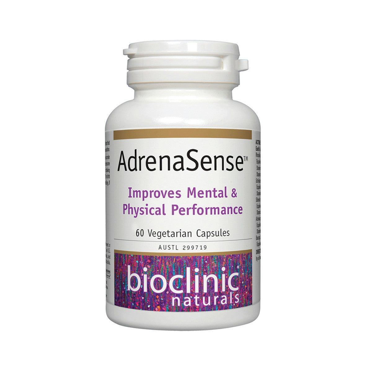 Image of Bioclinic Naturals AdrenaSense 60vc with a white background