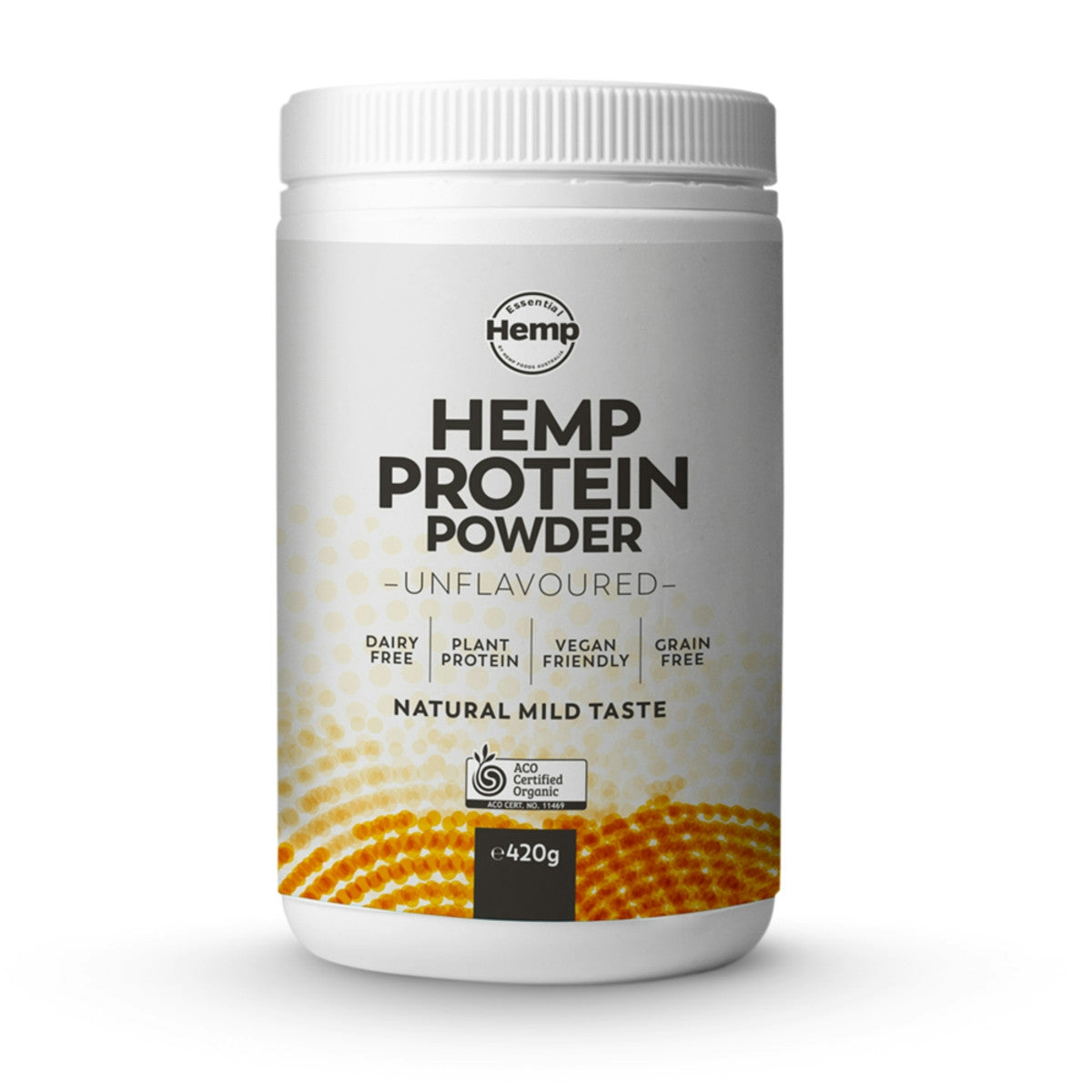 Essential Hemp Organic Hemp Protein Powder Unflavoured 420g