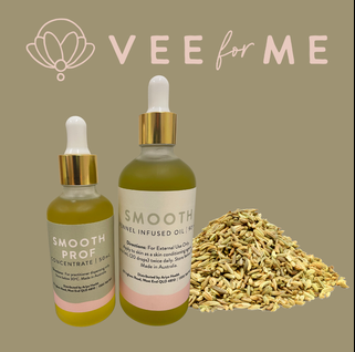 image of veeforme 50ml and 90ml on gold background