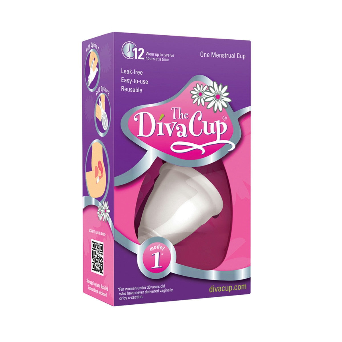 The DivaCup Model 1 (Menstrual Cup)