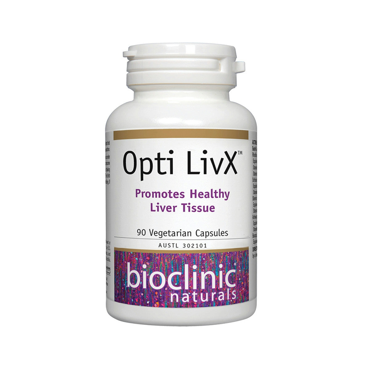 Image of Bioclinic Naturals Opti LivX 90vc with a white background