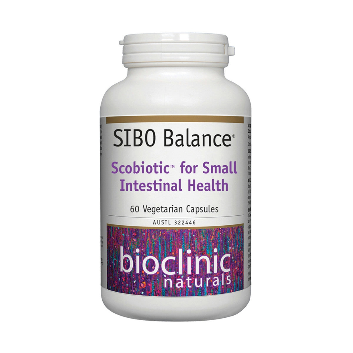 Image of Bioclinic Naturals Sibo balance 60vc with a white background