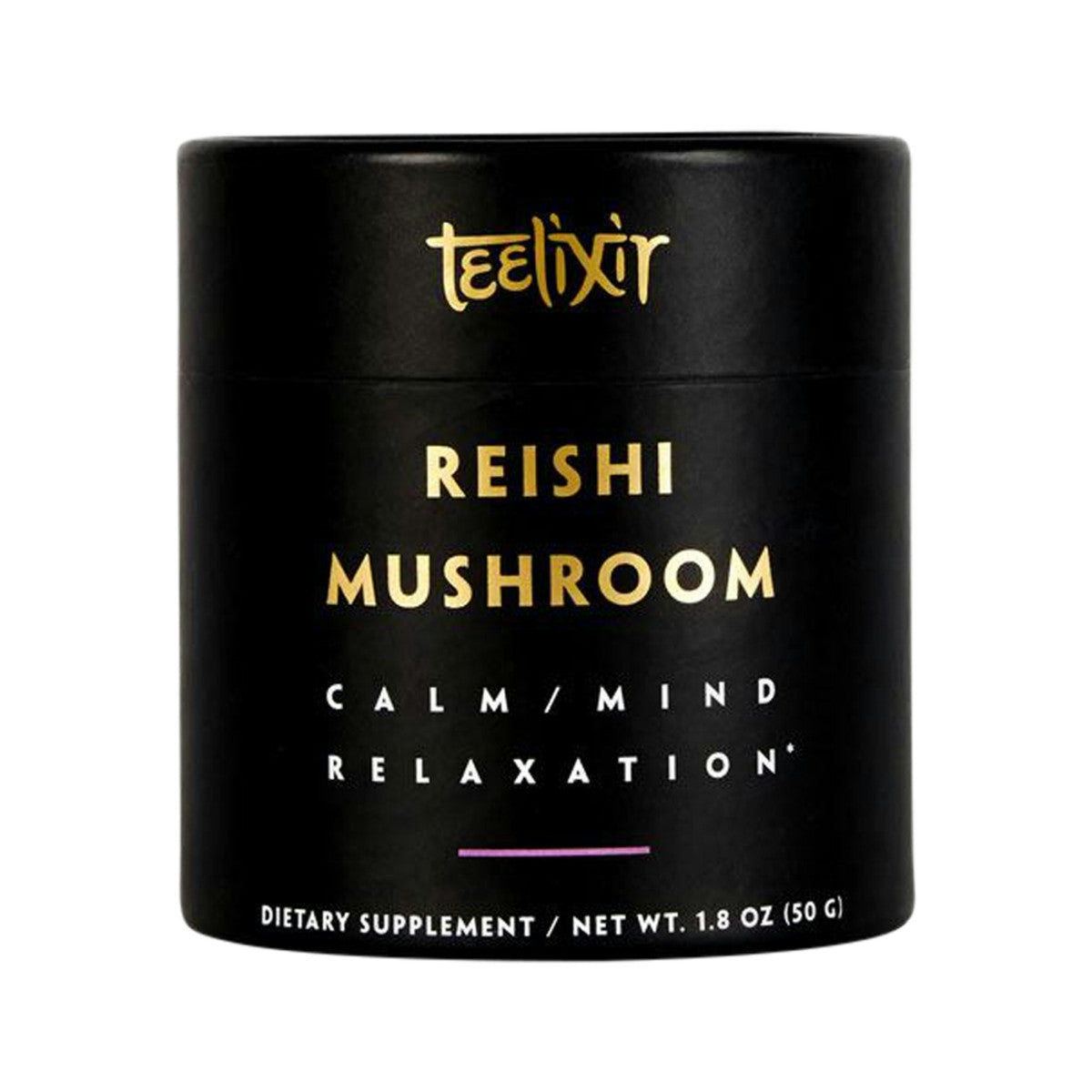 image of Teelixir Organic Reishi Mushroom (Calm/Mind Relaxation) 50g on white background