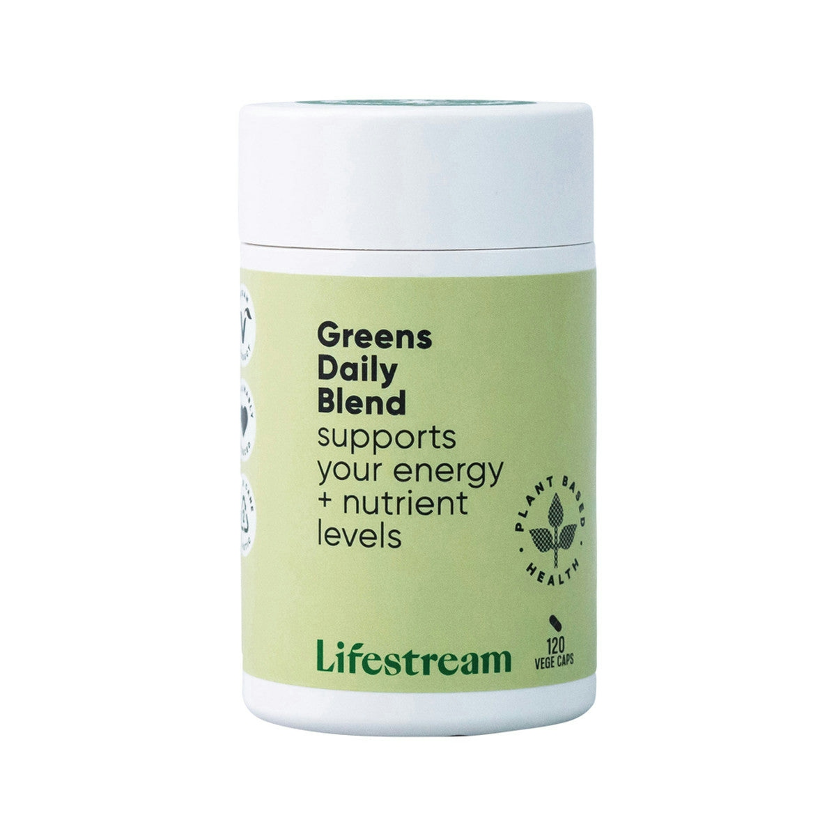 image of Lifestream Greens Daily Blend 120vc on white background