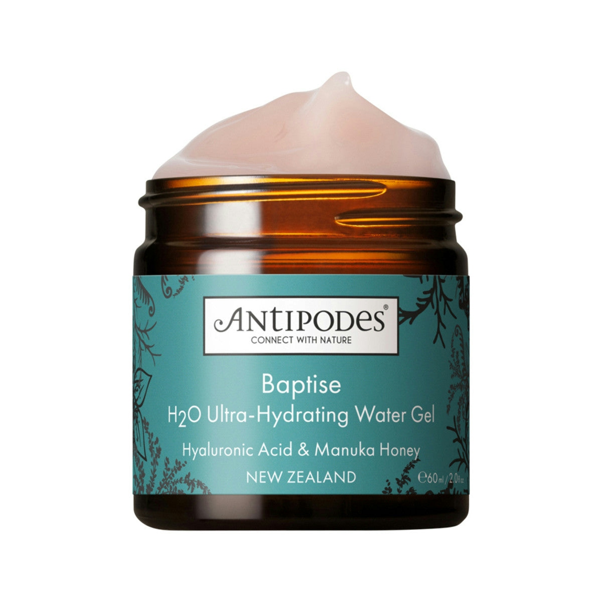 image of Antipodes Baptise H2O Ultra-Hydrating Water Gel 60ml on white background 