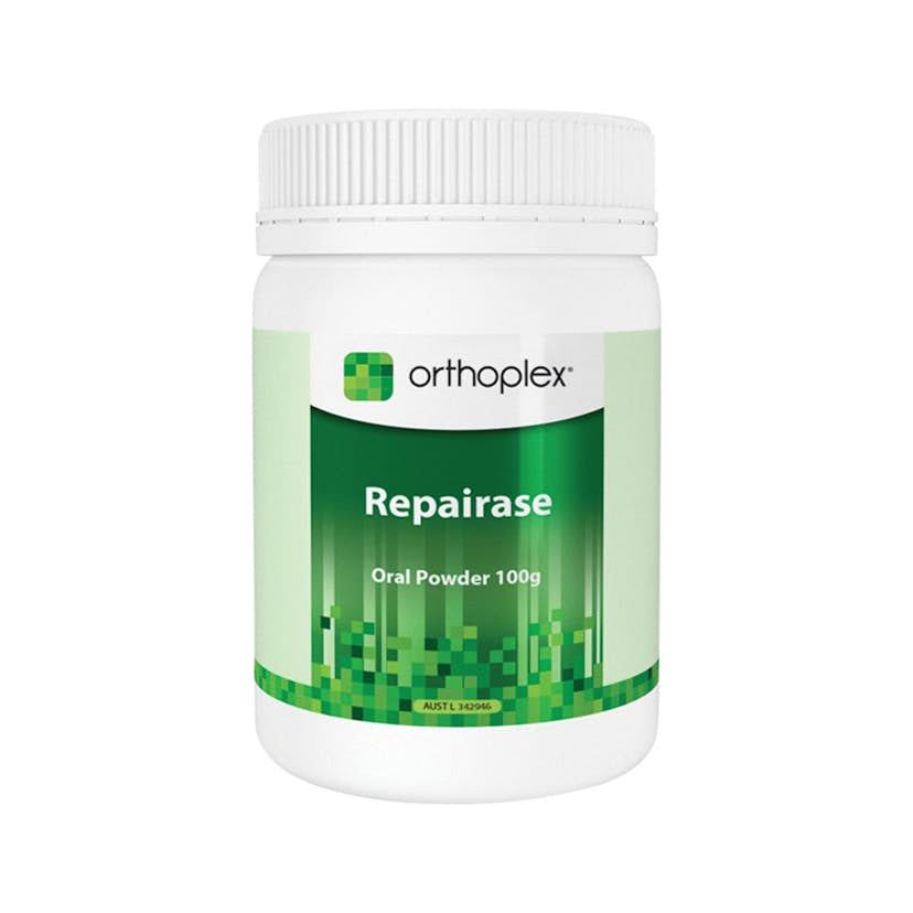 image of Orthoplex Green Repairase 100g on white background 
