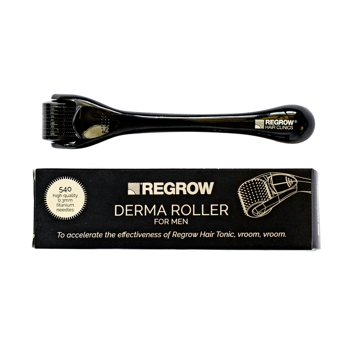 image of Regrow Hair Clinics Derma Roller For Men on white background 