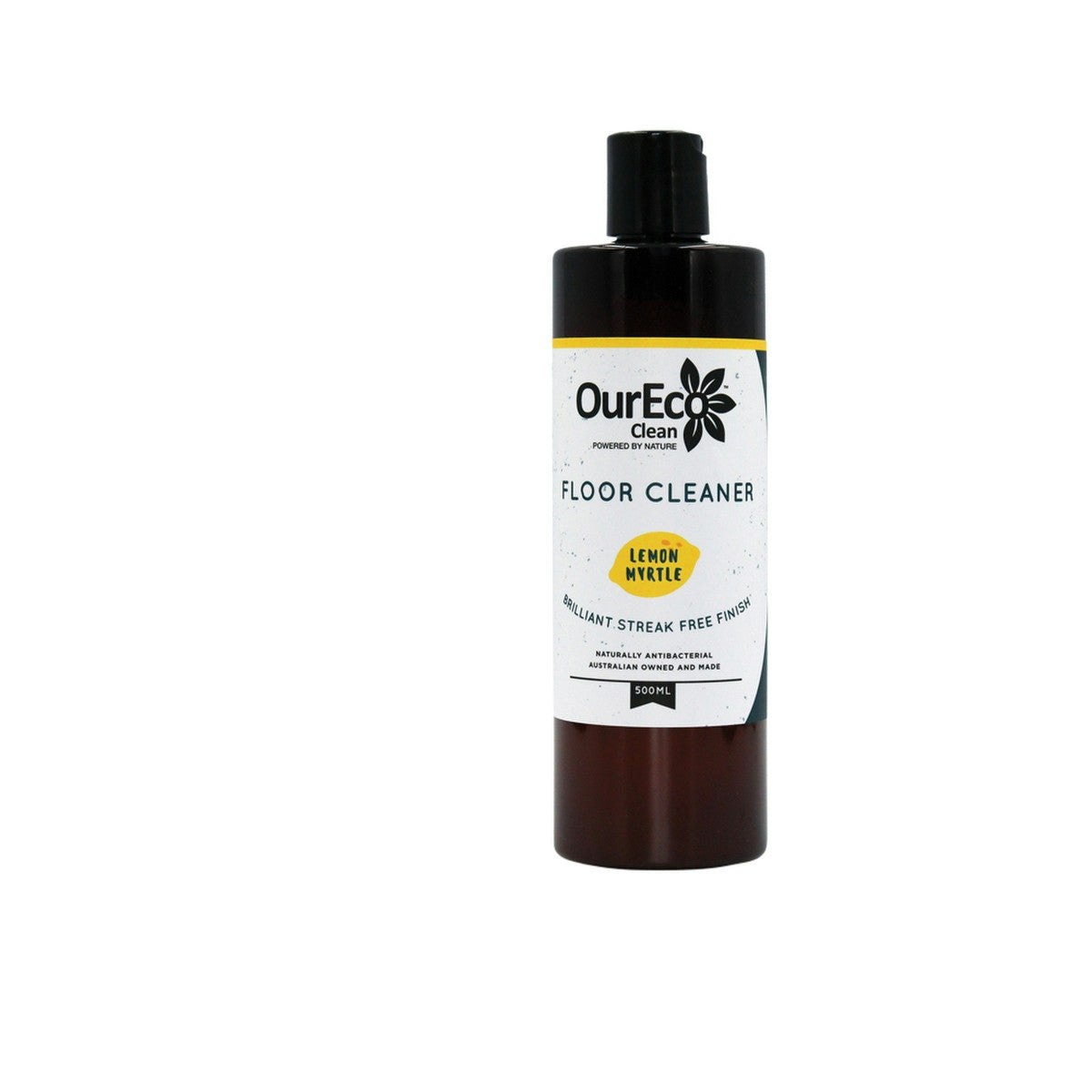 image of OurEco Clean Floor Cleaner Lemon Myrtle 500ml on white background