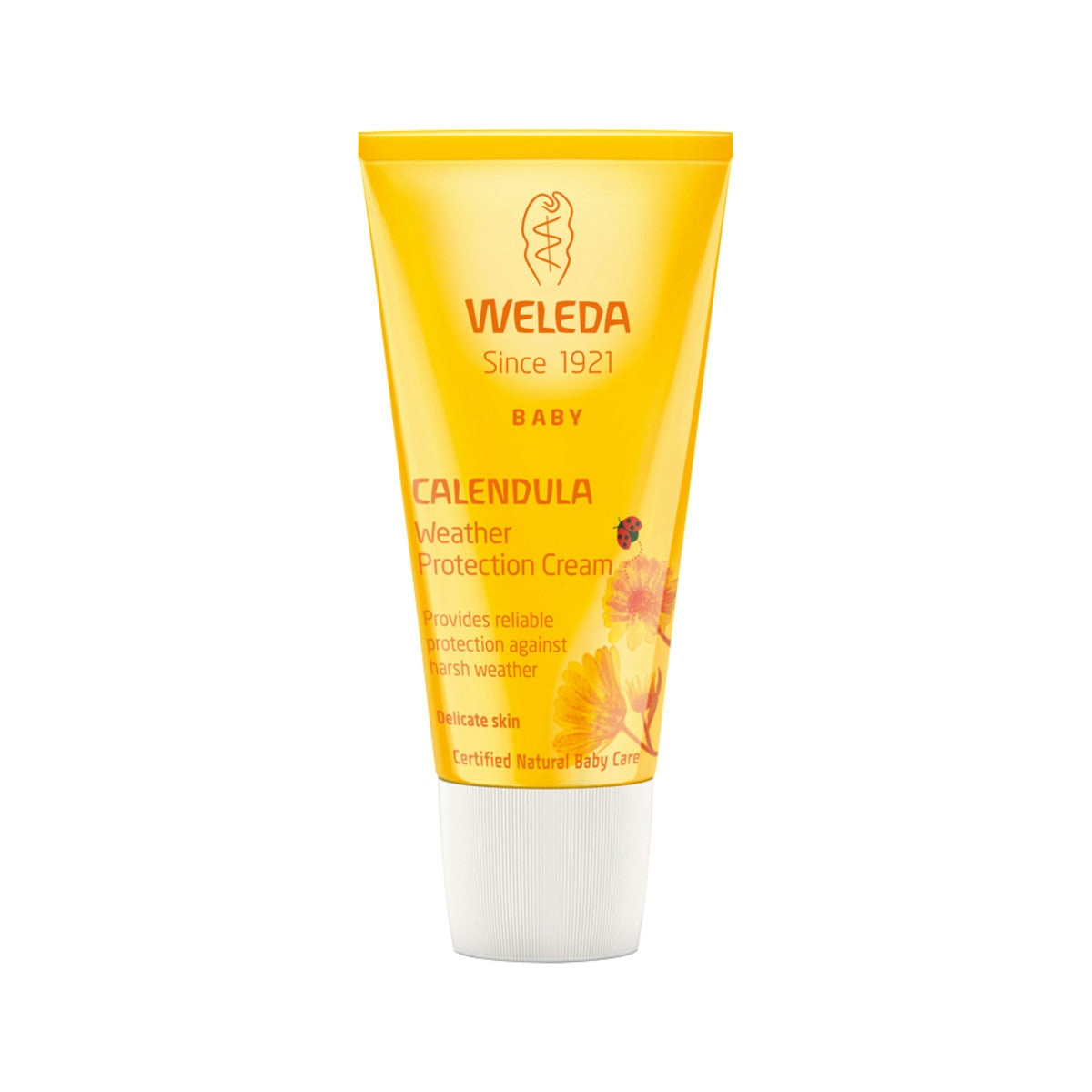 image of Weleda Baby Weather Protection Cream Calendula 30ml on white background 