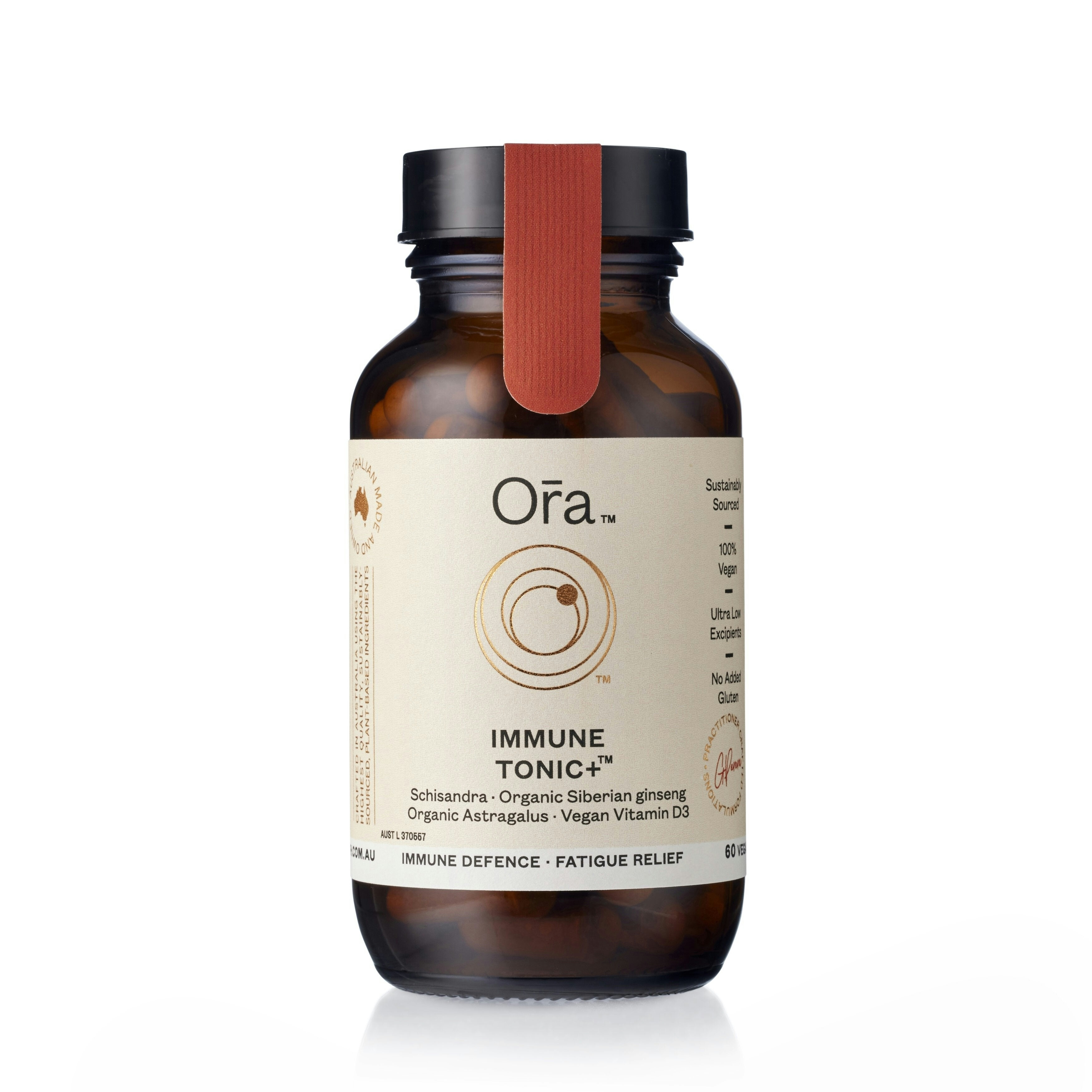 image of Ora Immune Tonic+ 60vc on white background 