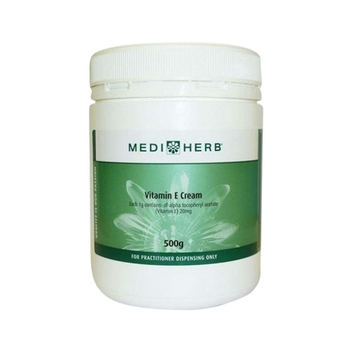 MediHerb Vitamin E Cream 500g