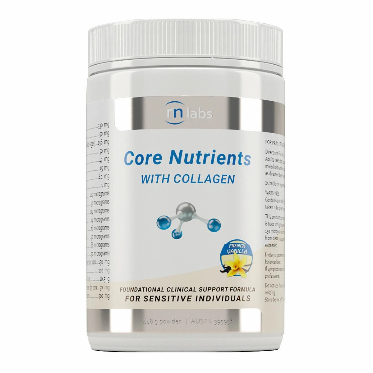 image of RN Labs Core Nutrients With Collagen on white background