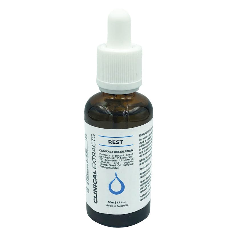 image of Clinical Extracts Rest 50ml on white background