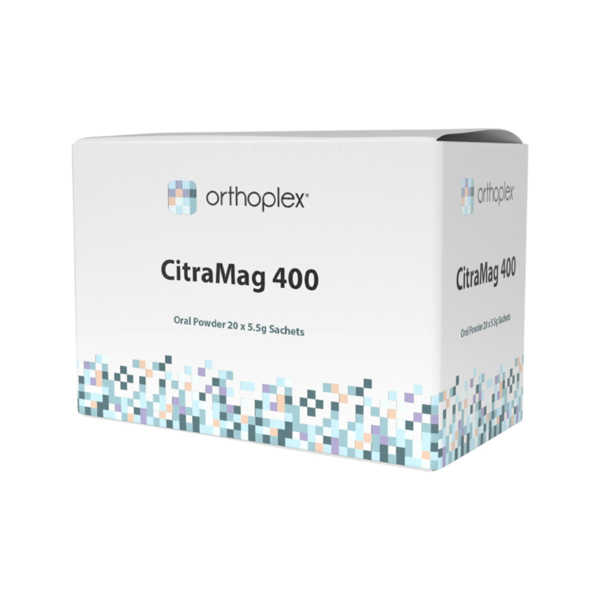 Orthoplex White CitraMag 400 Sachets 5.5g x 20 Pack Orange Flavour