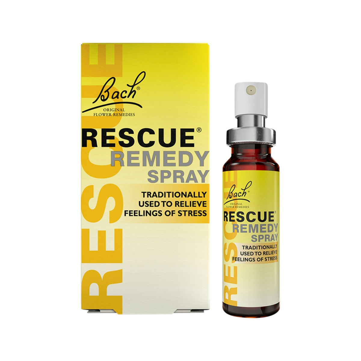 image of Bach Flower Remedies Rescue Remedy Spray 20ml on white background