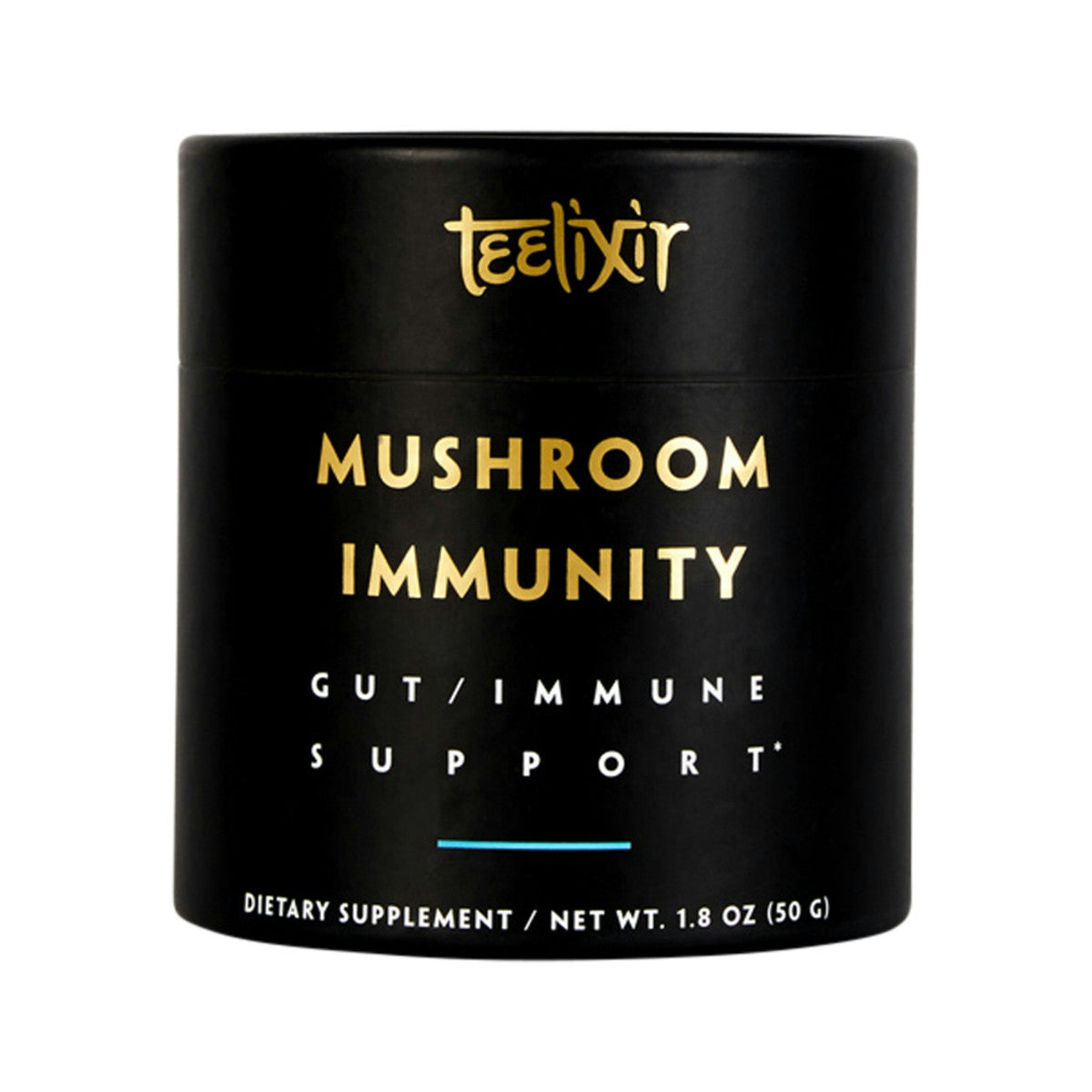image of Teelixir Organic Mushroom Immunity (Gut/Immune Support) 50g on white background