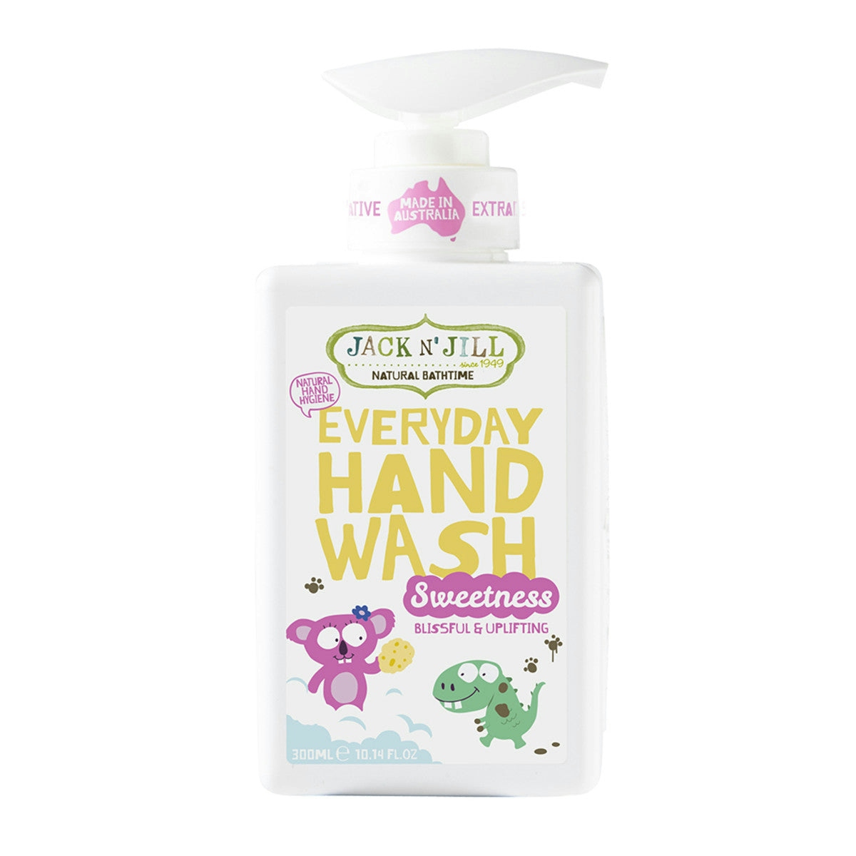 image of Jack N' Jill Everyday Hand Wash Sweetness 300ml on white background 