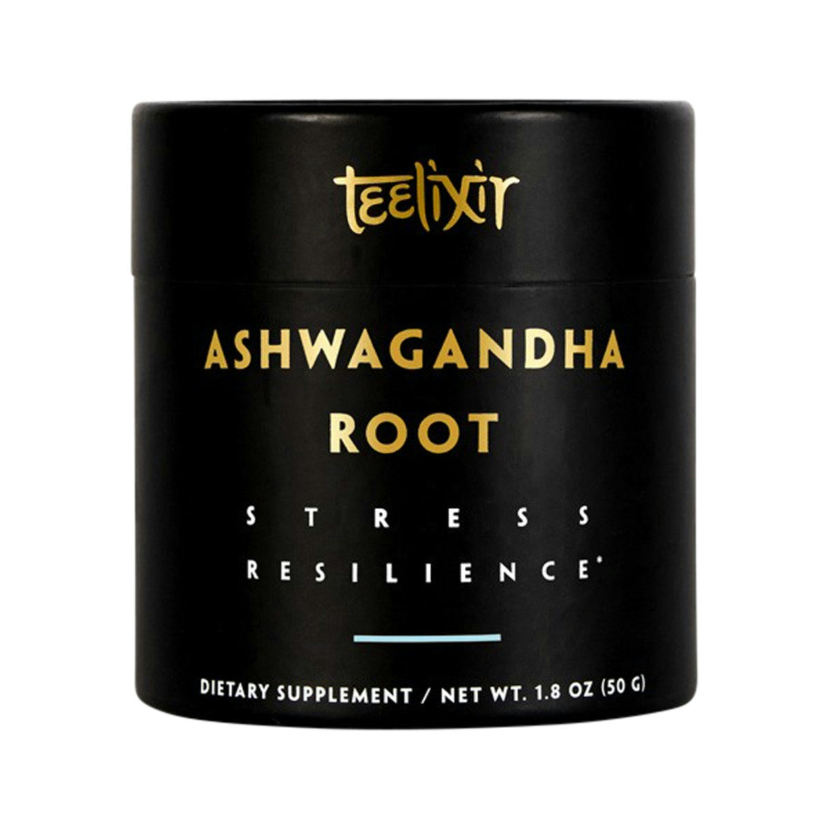 image of Teelixir Organic Ashwagandha Root 50g on white background 