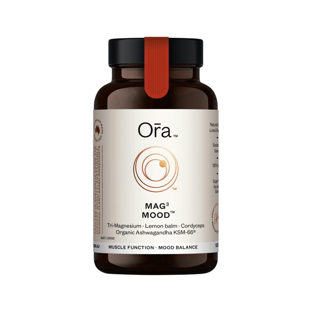 Image of Ora Mag Mood oral powder 150g with a white background