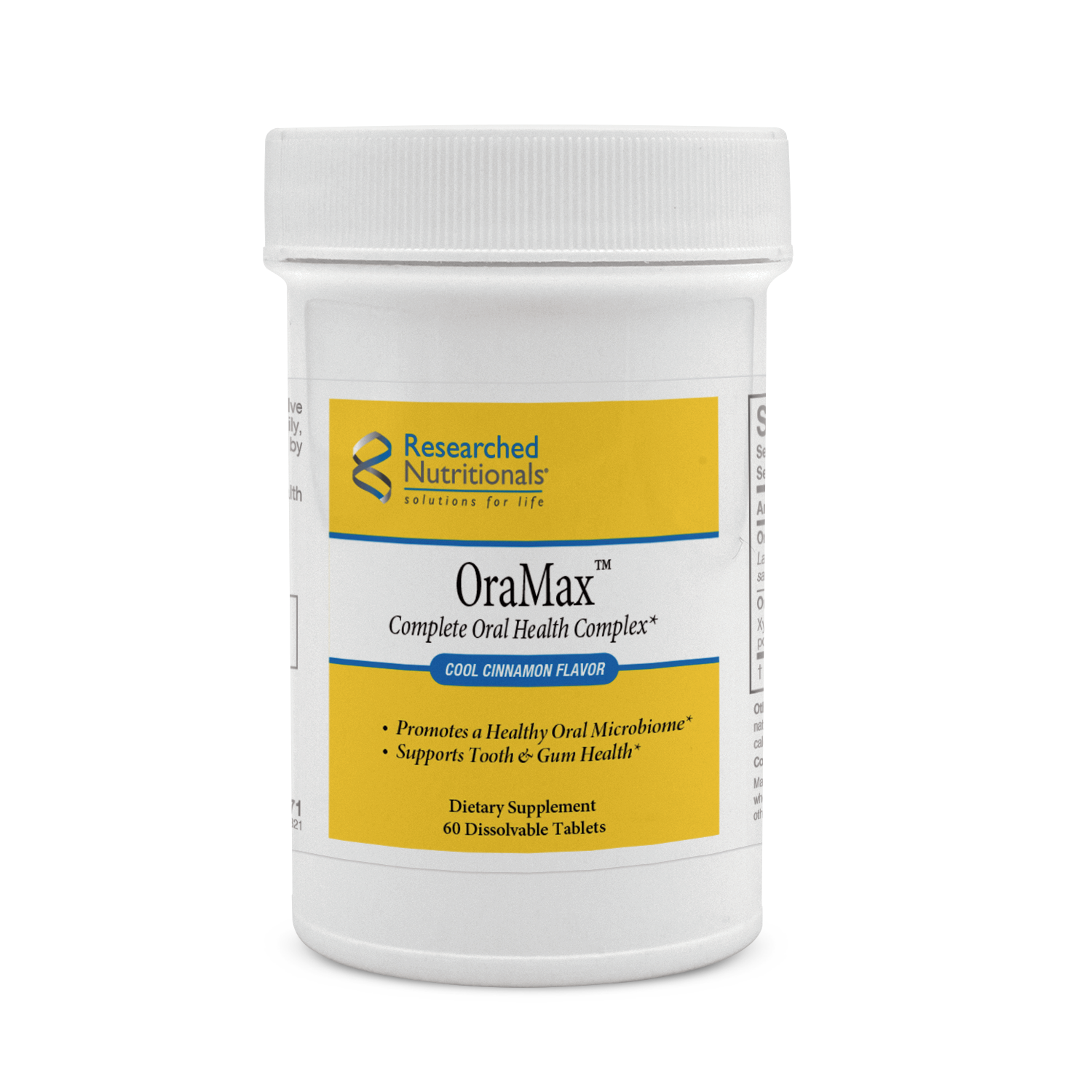 image of Researched Nutritionals OraMax 60t on white background
