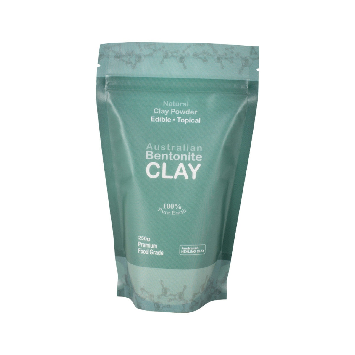 image of Australian Healing Clay Bentonite Clay Powder 250g on white background