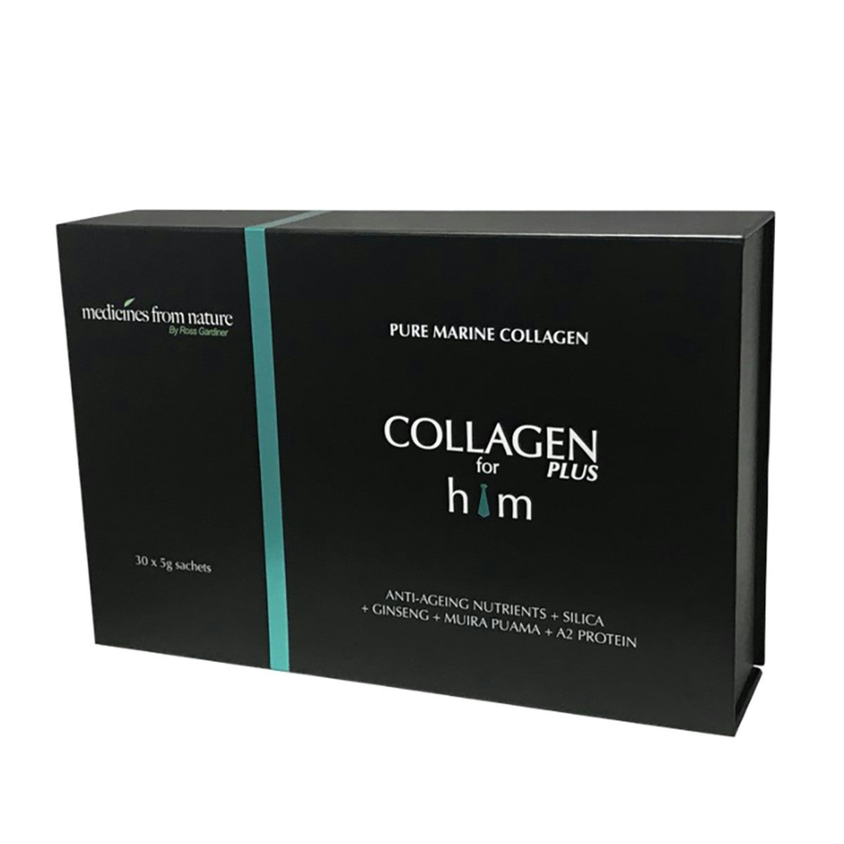 image of Medicines From Nature Collagen Plus for Him 5g x 30 Sachets on white background 