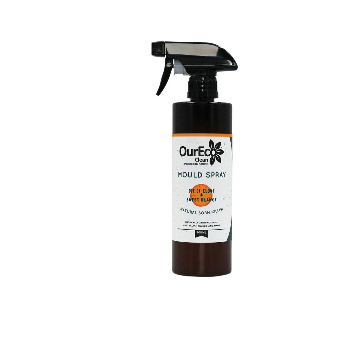 image of OurEco Clean Mould Oil Of Clove + Sweet Orange 500ml on white background