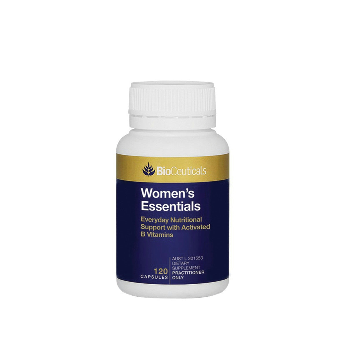 image of xBioCeuticals Women's Essentials 120c on white background 