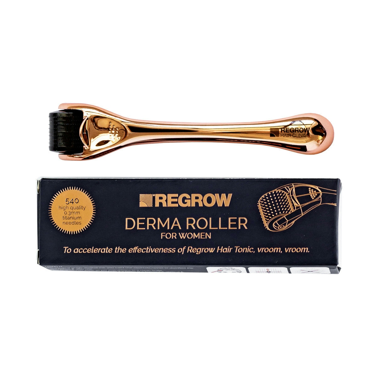 image of Regrow Hair Clinics Derma Roller For Women on white background 