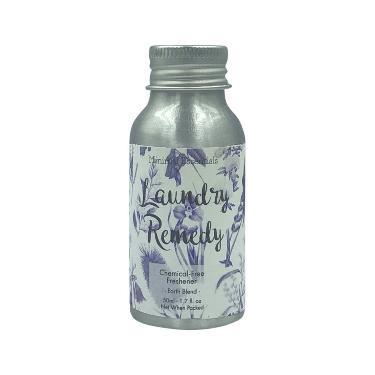 image of Minimal Essentials Laundry Remedy (Chemical-Free Freshener) Earth Blend 50ml on white background