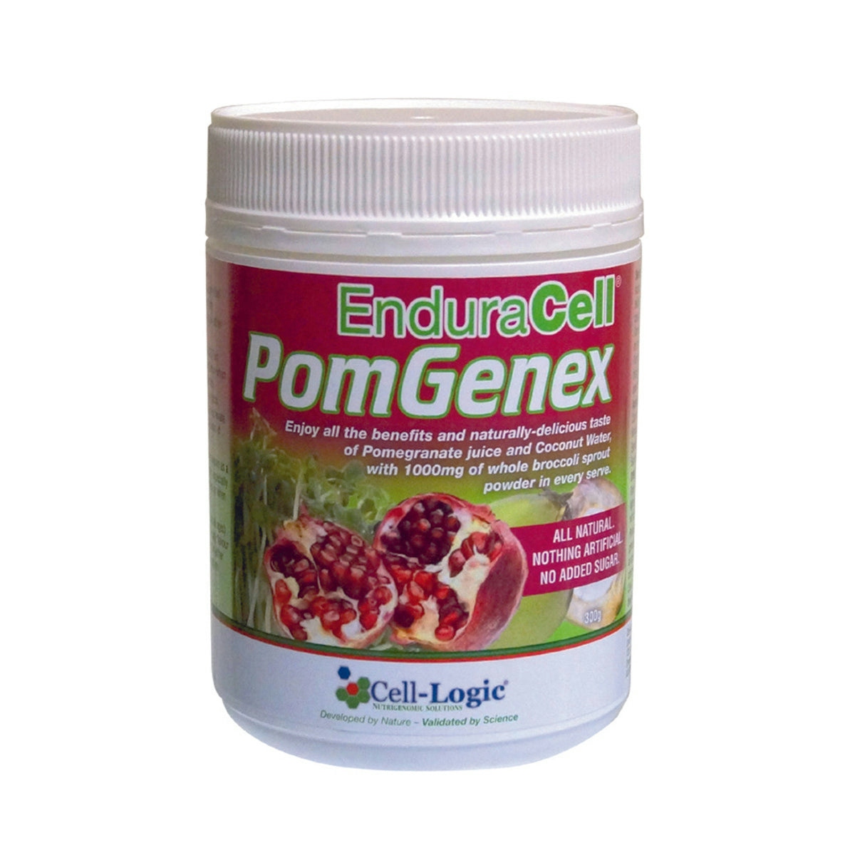 image of Cell Logic EnduraCell PomGenex 300g on white background 