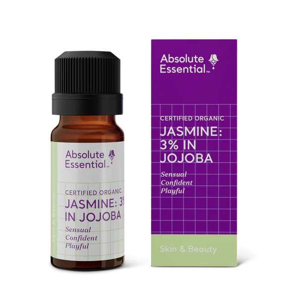 image of Absolute Essential Jasmine 3% in Jojoba 10ml on white background